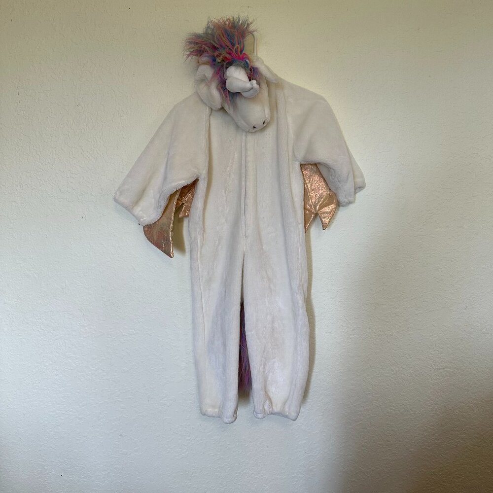 Rainbow Unicorn warm kids costume. Size S.